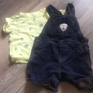 Bundle of Carter’s Bib/T-Shirt